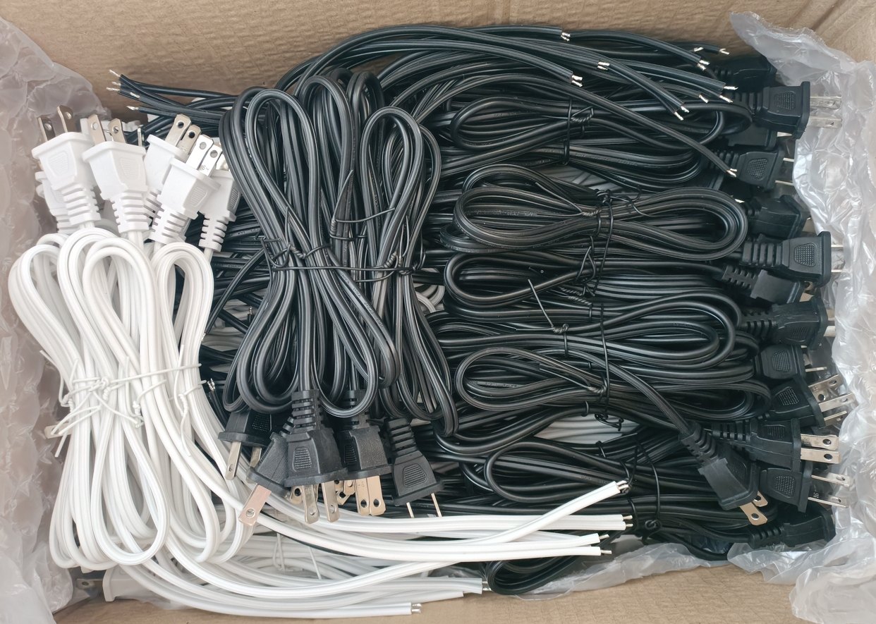 US 2pin power cord pack in ctn US 2pin power cord pack in ctn