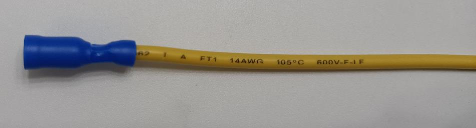 UL 1015 14AWG mark on cable
